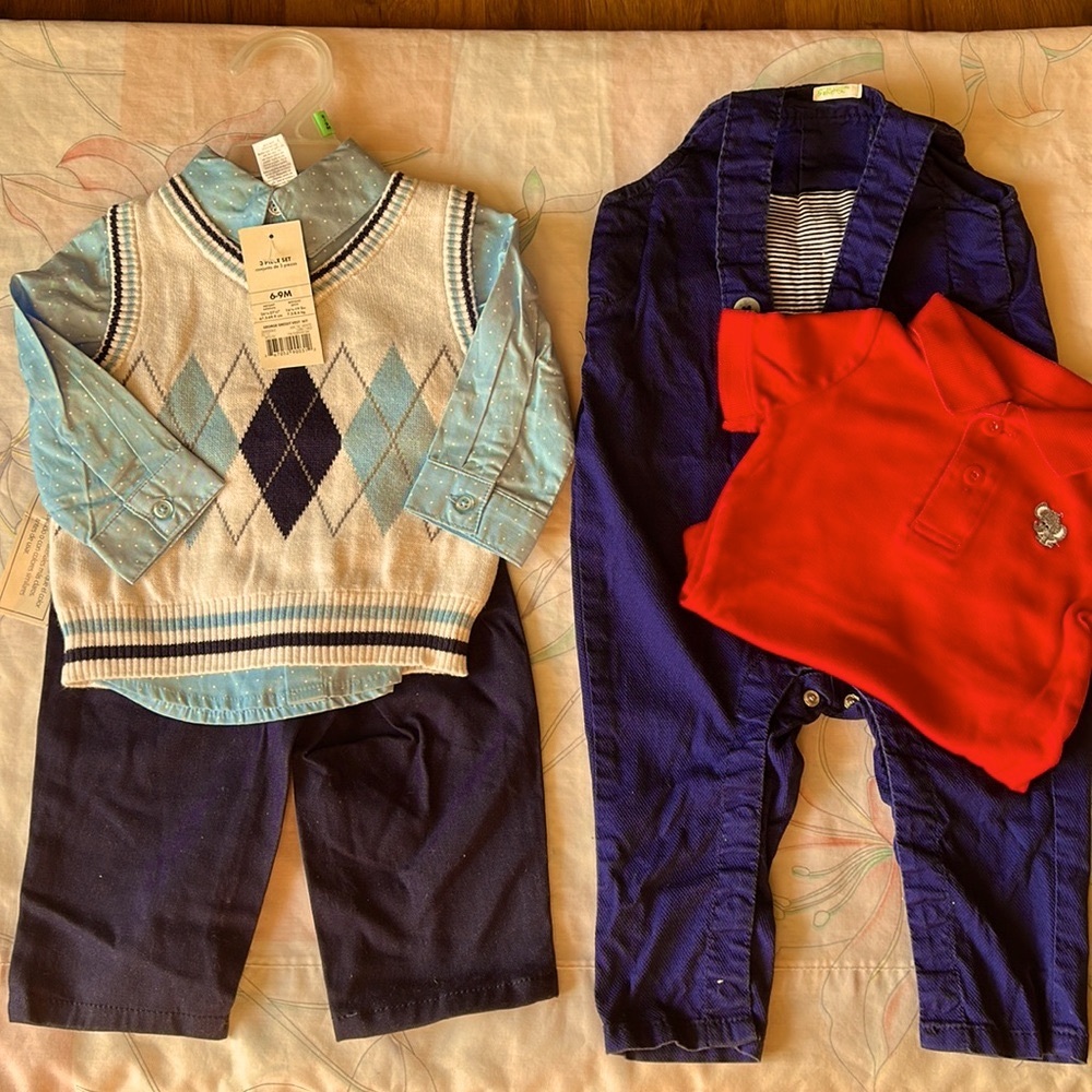 Bundle of sets, boy 6-9m